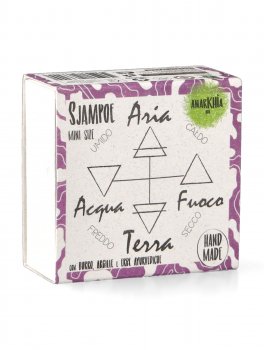 Sjampoe Mini Size - Kit 4 Shampoo Solidi con Burri, Argille ed Erbe Ayurvediche - 3