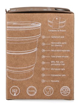 Skittle Collapsible Travel Cup - Tazza da Caffè Pieghevole - 5