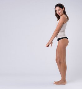 Slip Brasiliana Nero - Taglia L-XL - 3