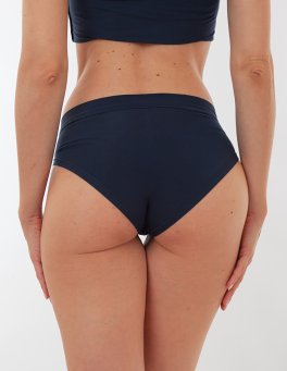 Slip Classico in Fibra di Faggio - Blu - 2