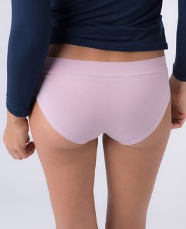 Slip Classico in Fibra di Faggio - Rosa Cipria - 2