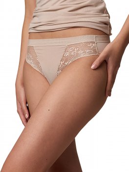 Slip Classico Pizzo Ecologico - Conchiglia - Taglia L-XL - 1