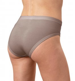 Slip Donna Midi in Fibra di Faggio - Tortora - 4