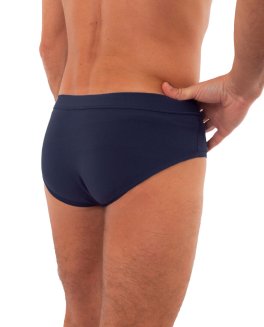 Slip Uomo in Tencel™ Modal Fibra di Faggio - Blu - 4