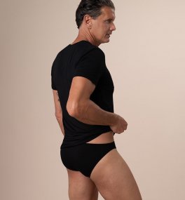 Slip Uomo in Fibra di Faggio - Nero - 3
