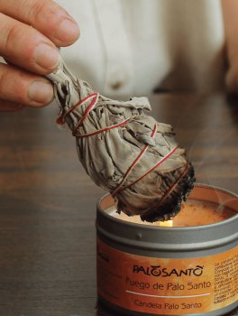 Smudge Salvia Bianca e Palo Santo "Matika" - 5