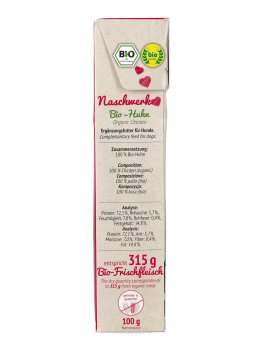 Snack al Pollo Bio per Cani - 4