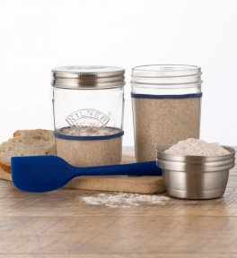 Sourdough Starter Set Kilner® - Set di Barattoli per Pasta Madre - 3