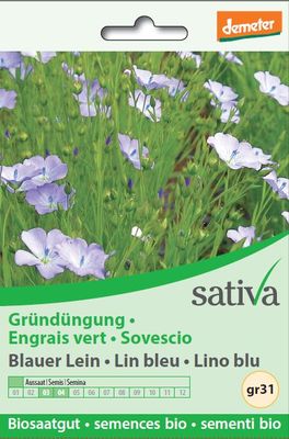semi di Sovescio - Lino Blaues Wunder' - 1