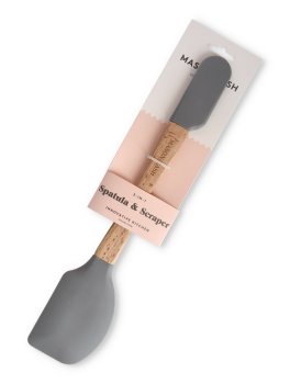 Spatola da Cucina in Legno e Silicone - 2