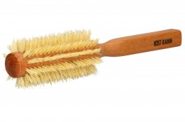 Spazzola in Legno di Faggio Tonda con Setole Sisal - 1