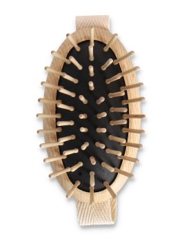 Spazzola Massaggio Cuoio Capelluto in Legno FSC® - 3