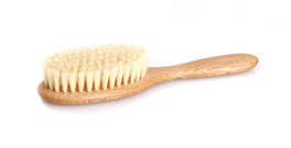 Spazzola per Bambini in Legno di Faggio e Setole Naturali Morbide - 1