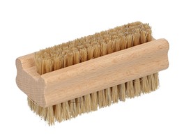 Spazzola per le Mani di Faggio con Setole Morbide di Maiale - 1