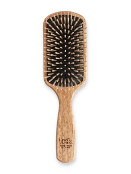 Spazzola Rettangolare Media in Legno con Denti Lunghi - 1