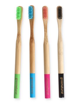 Spazzolini in Bamboo Setole Medie/Morbide (Set da 4) - 3