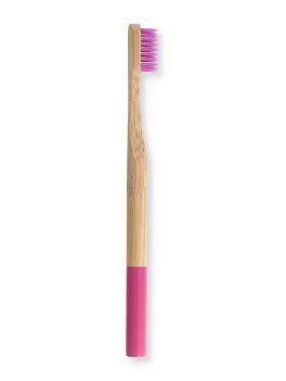 Spazzolino in Bamboo Setole Morbide - Rosa - 2