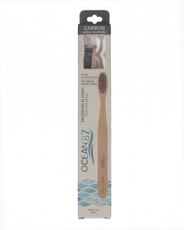 Spazzolino in Legno con Setole Carbon - Extra Morbido - 2