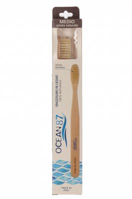 Spazzolino in Legno con Setole Medie - 3