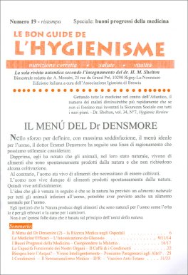 N° 19 - Speciale: sui Buoni Progressi della Medicina — Rivista - 1