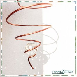Spirale di Luce in Rame - 3
