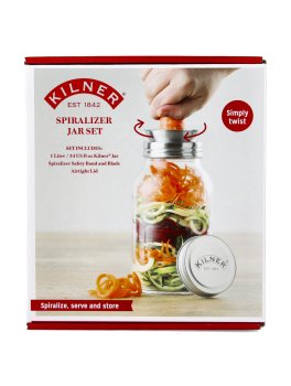 Spiralizer Kilner® Jar Set - Barattolo Spiralizzatore per Verdure - 5
