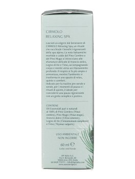 Spray Ambiente e Tessuti Cirmolo Relaxing SPA - 7