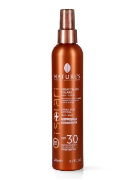 Spray Fluido Solare Viso-Corpo SPF 30 iSolari - 1