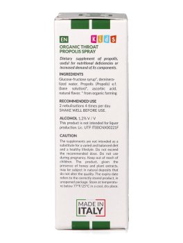 Spray Gola Bio di Propoli Italiana Kids - 4