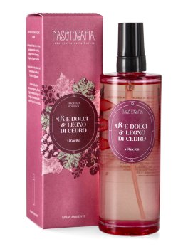 Spray per Ambienti e Tessuti - Uve Dolci e Legno di Cedro - 1