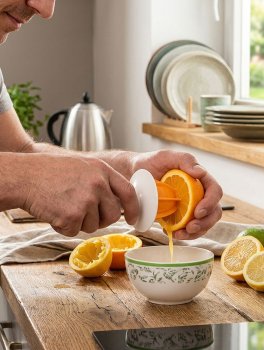 Spremiagrumi Manuale con Manico "Presto" - 4