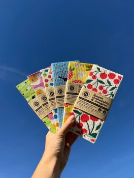 Spugna Compostabile ed Ecologica in Cellulosa Mood - 4