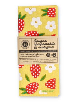 Spugna Compostabile ed Ecologica in Cellulosa Mood - 1