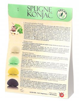 Spugna Viso Vegetale Konjac - 2