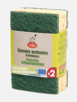 Spugne Multiuso in Fibra di Cellulosa - 2 Spugne - 2