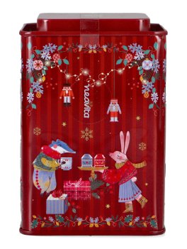 Square Tin Neavita Rosso con Infuso Mandorle Caramellate - 3