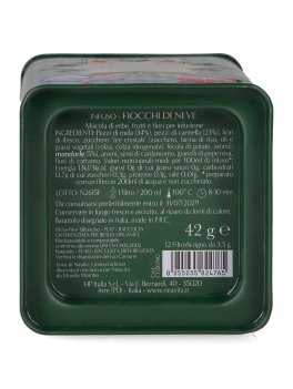 Square Tin Neavita Verde con Infuso Fiocco di Neve - 4