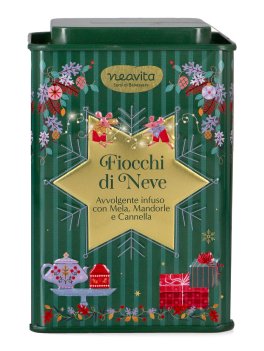 Square Tin Neavita Verde con Infuso Fiocco di Neve - 2