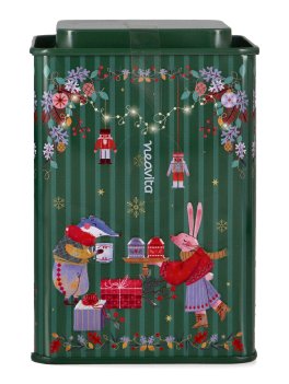 Square Tin Neavita Verde con Infuso Fiocco di Neve - 3