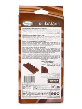 Stampini in Silicone per Cioccolatini - Pupazzo di Neve - 2