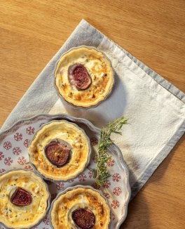 Mini Stampo in Ceramica per Crostata - Floral - 5