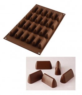 Stampo in Silicone per 24 Cioccolatini - Chokogianduia - 1