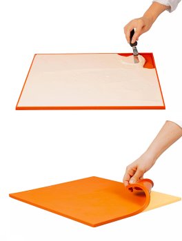 Stampo in Silicone per Pasticceria "Tapis Roulade" - 4