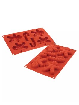 Stampo in Silicone Platinum Gingerbread Man - 4