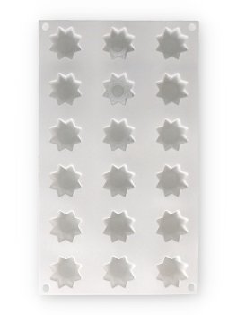 Stampo in Silicone Platinum per Mini Pandori di Natale con 18 Mimi Pandoro XS - 5