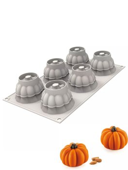 Stampo in Silicone Zucche di Halloween "Delica" - 4