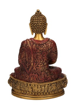 Statuetta Buddha - Meditation - Posizione del Loto - 3
