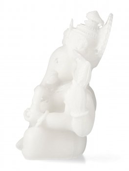 Statuetta di Ganesh Bianco - 2