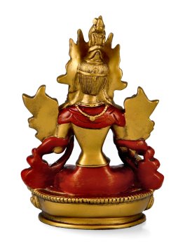 Statuetta Green Tara - Oro Rosso - 3
