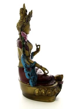 Statuetta Green Tara Seduta - 2